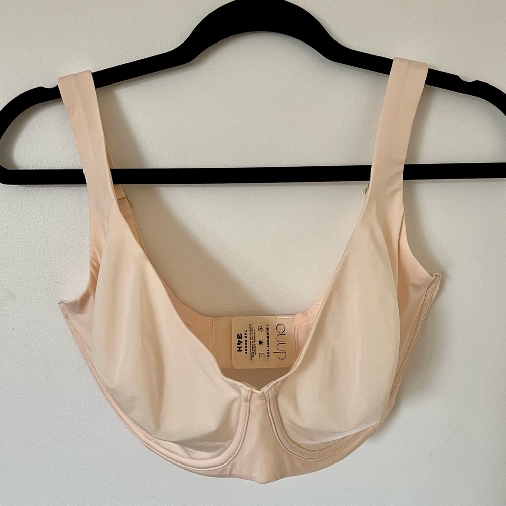 CUUP The Scoop Micro Bra - Blush - 34H